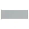 VidaXL Seitenmarkise Ausziehbar 180x500 Cm Grau