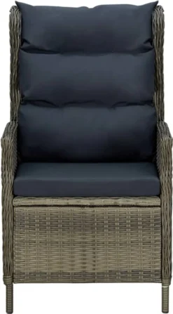 VidaXL Verstellbarer Gartensessel Mit Fußhocker Poly Rattan Braun -Stil Beet Verkaufsgeschäft 02e13f863d77ed046035f8fbb140f9df