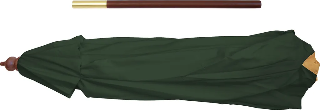 Sonnenschirm Runder Balkonschirm Grün 300 Cm Als Hochwertiger Schattenspender Gartenschirm Aus Holz Mit Windauslass & UPF 50+ 6 Sonnenschirm Runder Balkonschirm Grün 300 Cm Als Hochwertiger Schattenspender Gartenschirm Aus Holz Mit Windauslass & UPF 50+ – Bild 6