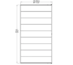 Palram - Canopia Terrassenüberdachung Sierra Grau 299x555x305 Cm -Stil Beet Verkaufsgeschäft 0578939916d9304cb31f8c3056b4d6d5