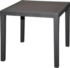 King Gartentisch 77x77 Cm Anthrazit -Stil Beet Verkaufsgeschäft 05cbc788bd647d7f60c5e2c2399a07c6