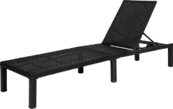 Mucola Sonnenliege Rattan Gartenliege Auflage Grau Relaxliege Strandliege Balkonliege -Stil Beet Verkaufsgeschäft 05f2b4c2e3e7359bf11b99ef7714afe6