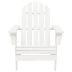 VidaXL Adirondack-Gartenstuhl Mit Tisch Massivholz Tanne Weiß -Stil Beet Verkaufsgeschäft 05fb8706943bb3808574bec8b80e8004