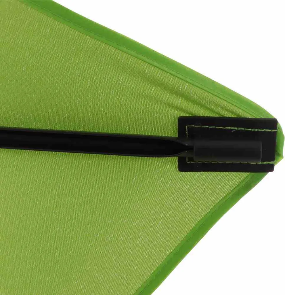 SIENA GARDEN City Mittelstockschirm Anthrazit/grün 140x210cm M32100 11 SIENA GARDEN City Mittelstockschirm Anthrazit/grün 140x210cm M32100 - Image 11