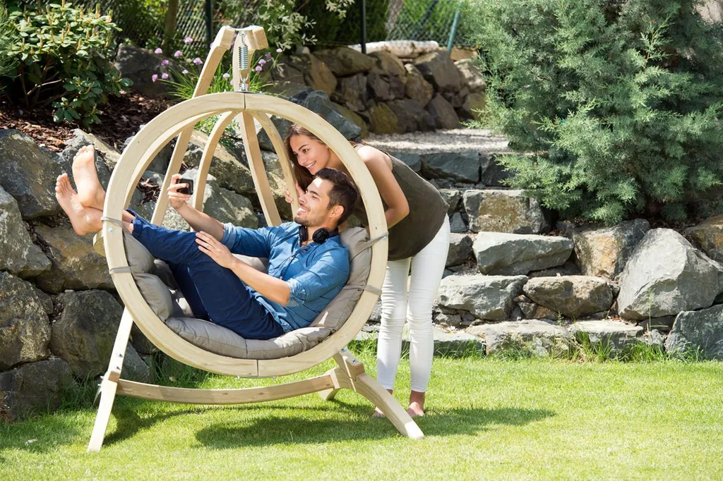 Hängesessel Kugel Ohne Gestell Amazonas Globo Chair Kissen Taupe 19 Hängesessel Kugel Ohne Gestell Amazonas Globo Chair Kissen Taupe – Bild 19