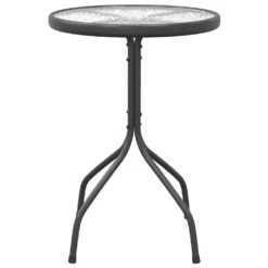 VidaXL Gartentisch Ø50x71 Cm Stahl Anthrazit -Stil Beet Verkaufsgeschäft 0ef4cf793458a07ccfd0768d135fd5af