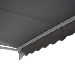 Outsunny Markise Gelenkarmmarkise Sonnenschutz 3,5x2,5m Mit Handkurbel Grau Alu+Polyester 18 Outsunny Markise Gelenkarmmarkise Sonnenschutz 3,5x2,5m Mit Handkurbel Grau Alu+Polyester -Stil Beet Verkaufsgeschäft 0f1454dc050e786cf377a35ec37cf639