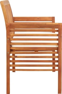 VidaXL 3-Sitzer Gartenbank Mit Kissen 150 Cm Massivholz Akazie -Stil Beet Verkaufsgeschäft 0f2eb2a8c4295e41b239599fd9b200c3