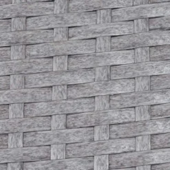 3-Sitzer Poly-Rattan Gartenbank Halden, Sitzbank Grau, Kissen Anthrazit -Stil Beet Verkaufsgeschäft 0f9520524cf56df88744dfc982db6a59