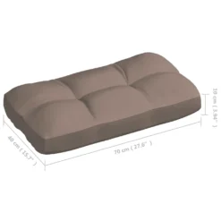 VidaXL Palettensofa-Auflagen 7 Stk. Taupe -Stil Beet Verkaufsgeschäft 1004817e98b7e81805d23c6763cf75a9
