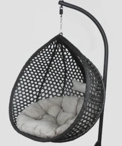 Korb Hängesessel Mit Gestell Kissen Hängestuhl Lounge Hängekorb Schaukel Sessel -Stil Beet Verkaufsgeschäft 10a76af560d1d11097a462b2cf0e7601
