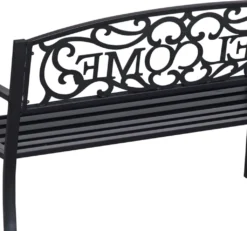 Outsunny Gartenbank 2-Sitzer Sitzbank Bank Parkbank Metall Gartenmöbel -Stil Beet Verkaufsgeschäft 118552fbd62dd3853fb66a5cb5f991a3