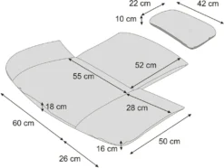 Polster Auflage Kissen Für Schaukel Hängekorb Hängesessel Hängeschaukel Cocoon 50x60 Cm Bunte Blumen -Stil Beet Verkaufsgeschäft 121539a7abe5ba9777ddb05860ee950c