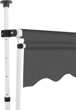 VidaXL Einziehbare Markise Handbetrieben 300 Cm Anthrazit -Stil Beet Verkaufsgeschäft 132751a67aa8141974c46da86d36f088