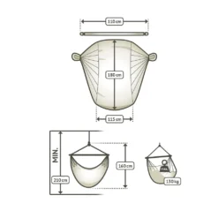 La Siesta Habana Lagoon Comfort Hängesessel Blau Hängestuhl -Stil Beet Verkaufsgeschäft 137fb0cde738677e150eed48ee0e77ef