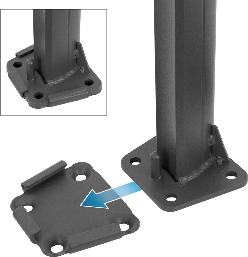 Koopman Windschutz Für Terrasse - 3x1,4 M - Anthrazit - Einziehbar 7 Koopman Windschutz Für Terrasse - 3x1,4 M - Anthrazit - Einziehbar - Image 7