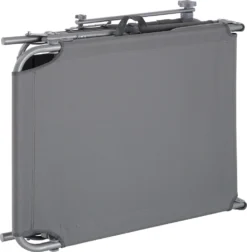 Tectake Gartenliege 4-stufig Mit Kopfpolster - Grau -Stil Beet Verkaufsgeschäft 15403697a14d1b5d1cb4bfc6a3e8441f