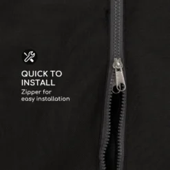 Blumfeldt Senator Cover - Abdeckung , Schutzhülle , Polyester , Passgenau , Wasserdicht , Reißverschluss , Strapazierfähig , Für Senator Lounge Gartenliege , 205 X 208 X 188 Cm (BxHxT) , Grau -Stil Beet Verkaufsgeschäft 1557b87e16ade062d545269fe37a0c12