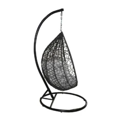 Korb Hängesessel Mit Gestell + Kissen Hängestuhl Lounge Hängekorb Schaukel Sessel -Stil Beet Verkaufsgeschäft 15619192157a0a2c4ae6f7887dcbea87