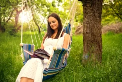 Amazonas Palau Ocean Hängestuhl Mit Rückenlehne Blau Hängestuhl -Stil Beet Verkaufsgeschäft 17b6bb19a64a13c7934b96e319fab3fa