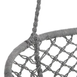 Outsunny Hängesessel Hängestuhl 2-Sitzer Mit Aufhängen Deckenhaken Hängelounger Schwebeliege Doppelliege Doppellounge Lounge Für 2 Personen Grau 130 X 70 X 35 Cm -Stil Beet Verkaufsgeschäft 18593739fde51e9107c95a4ee44957df