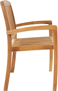 VidaXL Stapelbare 2-Sitzer Gartenbank 128,5 Cm Massivholz Teak -Stil Beet Verkaufsgeschäft 18c4a2a91846962e9baecbe2cab1d523