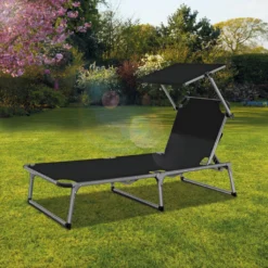 Tillvex® Sonnenliege Mit Dach Schwarz | Gartenliege Klappbar | Liegestuhl Mit 6-fach Verstellbarer Rückenlehne Und Tragegriff 13 Tillvex® Sonnenliege Mit Dach Schwarz | Gartenliege Klappbar | Liegestuhl Mit 6-fach Verstellbarer Rückenlehne Und Tragegriff -Stil Beet Verkaufsgeschäft 1929bcb81a46f7362cb4559cc3434ef1