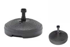 Modernes Sonnenschirmuntergestell 45x45x29cm - Füllung - 20 Liter - Schwarz - Sommer - Sonne - Sonnenschirm - Rattan -Stil Beet Verkaufsgeschäft 196becccd7416acf74d28672120f7d68