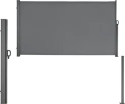 Pro-Tec Seitenmarkise 180 X 300 Cm Mittelgrau Sichtschutz Markise Sonnen- & Windschutz -Stil Beet Verkaufsgeschäft 19957b4977ddbbac8ca8c5bb9942d09c