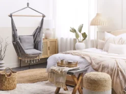 Hängesessel Hellgrau Aus Buchenholz Und Baumwolle Schlafzimmer Wohnbereich Balkon Boho-Stil Modernes Design 9 Hängesessel Hellgrau Aus Buchenholz Und Baumwolle Schlafzimmer Wohnbereich Balkon Boho-Stil Modernes Design -Stil Beet Verkaufsgeschäft 19b879173f11797246813c44109d4879