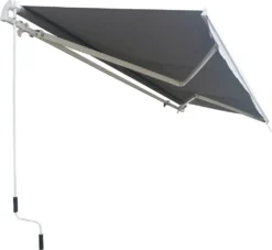 Outsunny Markise Gelenkarmmarkise Sonnenschutz 3,5x2,5m Mit Handkurbel Grau Alu+Polyester 12 Outsunny Markise Gelenkarmmarkise Sonnenschutz 3,5x2,5m Mit Handkurbel Grau Alu+Polyester -Stil Beet Verkaufsgeschäft 19ebcfdaf3d90f1c228262a9b476c476