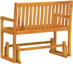 VidaXL Garten-Schaukelbank 110 Cm Massivholz Akazie -Stil Beet Verkaufsgeschäft 1a4906a27afe764b80e322d83907507a