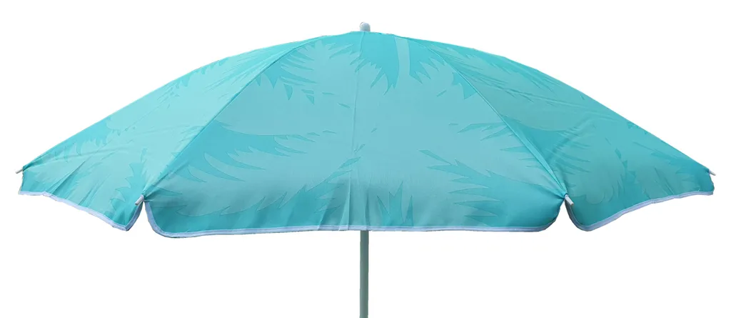 Sonnenschirm UV Schutz 30+ Strandschirm Balkonschirm Schirm Knickbar Ø 155 Cm Türkis 1 Sonnenschirm UV Schutz 30+ Strandschirm Balkonschirm Schirm Knickbar Ø 155 Cm Türkis