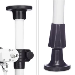 Relaxdays Klemmmarkise Blau Weiß -Stil Beet Verkaufsgeschäft 1ae84429662e0a14acef2632a057f41f