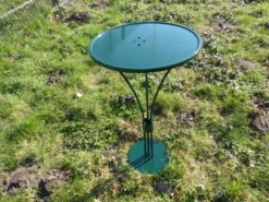 Stehtisch Bistrotisch Stecktisch Gartenstecktisch Metall Grün Lackiert -Stil Beet Verkaufsgeschäft 1bfc85415609d4ec17f48ea392899c40