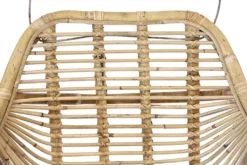 Korb-Hängesessel Rattan, Maße: 64 X 54 X 47 Cm, Gesamthöhe 180 Cm, Kissen 40 X 48 Cm -Stil Beet Verkaufsgeschäft 1c6434686ab42ae85fd02d24d64ece27