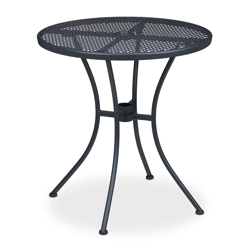 Relaxdays Gartentisch Mit Schirmloch 9 Relaxdays Gartentisch Mit Schirmloch - Image 9