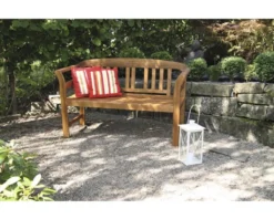 Acamp Gartenbank Batam 2-Sitzer Braun Teakfarben -Stil Beet Verkaufsgeschäft 1dc078ef73b01b0572ebdfff2706d430