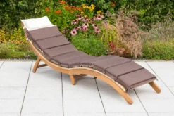 Merxx Gartenliege "Capri" Inkl. Auflage - Stahlgestell Mit Kunststoffgeflecht Natur Und Akazie - 28827-264 4 Merxx Gartenliege "Capri" Inkl. Auflage - Stahlgestell Mit Kunststoffgeflecht Natur Und Akazie - 28827-264 -Stil Beet Verkaufsgeschäft 1eabbd6d4424b181d813af6489fdc099