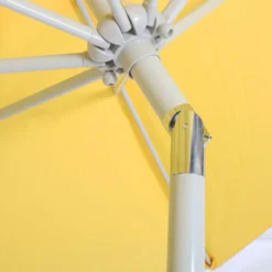 Sonnenschirm Asti, Gartenschirm, Ø 2,7m Neigbar Polyester/Alu 5kg Gelb -Stil Beet Verkaufsgeschäft 1f1ffc1255158b7a8f1fae5a5b2292a2