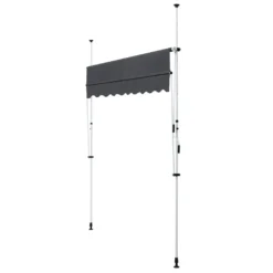 Juskys Klemmmarkise 250 X 120 Cm Mit Handkurbel - Markise Ohne Bohren - Höhenverstellbar, UV-beständig & Wasserabweisend - Balkonmarkise Balkon Grau 16 Juskys Klemmmarkise 250 X 120 Cm Mit Handkurbel - Markise Ohne Bohren - Höhenverstellbar, UV-beständig & Wasserabweisend - Balkonmarkise Balkon Grau -Stil Beet Verkaufsgeschäft 1ff3d6c9c54cabb76118734ed5b30bd0