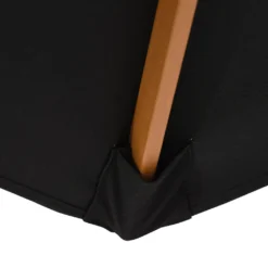 Outsunny Sonnenschirm, Gartenschirm, 3-stufig, Sonnenschutz, Bambus 180/㎡ Polyester, Schwarz, Ø2,5 X 2,3 M 17 Outsunny Sonnenschirm, Gartenschirm, 3-stufig, Sonnenschutz, Bambus 180/㎡ Polyester, Schwarz, Ø2,5 X 2,3 M -Stil Beet Verkaufsgeschäft 204c33cd72f2c5968404c1978b8385dd