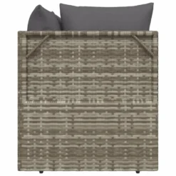 VIDAXL Gartensofa 2-Sitzer Mit Kissen Grau Poly Rattan 13 VIDAXL Gartensofa 2-Sitzer Mit Kissen Grau Poly Rattan -Stil Beet Verkaufsgeschäft 20c53781ada77a9957d95962f45360ea