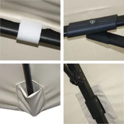 Gastronomie-Ampelschirm MCW-A96, 3,5x3,5m (Ø4,95m) Polyester/Alu 25kg Creme-grau Mit Ständer, Drehba 17 Gastronomie-Ampelschirm MCW-A96, 3,5x3,5m (Ø4,95m) Polyester/Alu 25kg Creme-grau Mit Ständer, Drehba -Stil Beet Verkaufsgeschäft 22dc989cb4256b174565fff719669e47