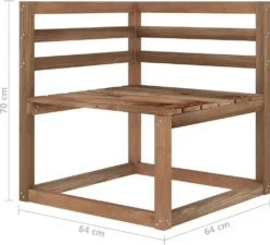 VidaXL 3-tlg. Garten-Lounge-Set Braun Imprägniertes Kiefernholz 17 VidaXL 3-tlg. Garten-Lounge-Set Braun Imprägniertes Kiefernholz -Stil Beet Verkaufsgeschäft 24c369a3751c94db22d6471eda571192