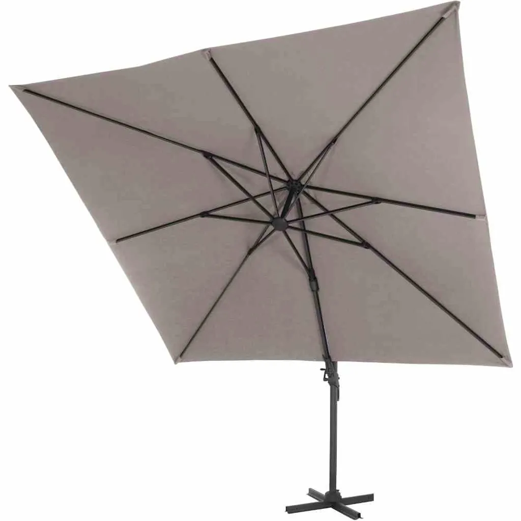SIENA GARDEN California N+ Ampelschirm Anthrazit/taupe 250x250cm L87433 4 SIENA GARDEN California N+ Ampelschirm Anthrazit/taupe 250x250cm L87433 - Image 4
