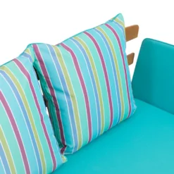 Greemotion Multifunktionsbank Tobago Aus Akazie - Natur, Blau -Stil Beet Verkaufsgeschäft 27fea58116396192e8e7104cfa297fa5