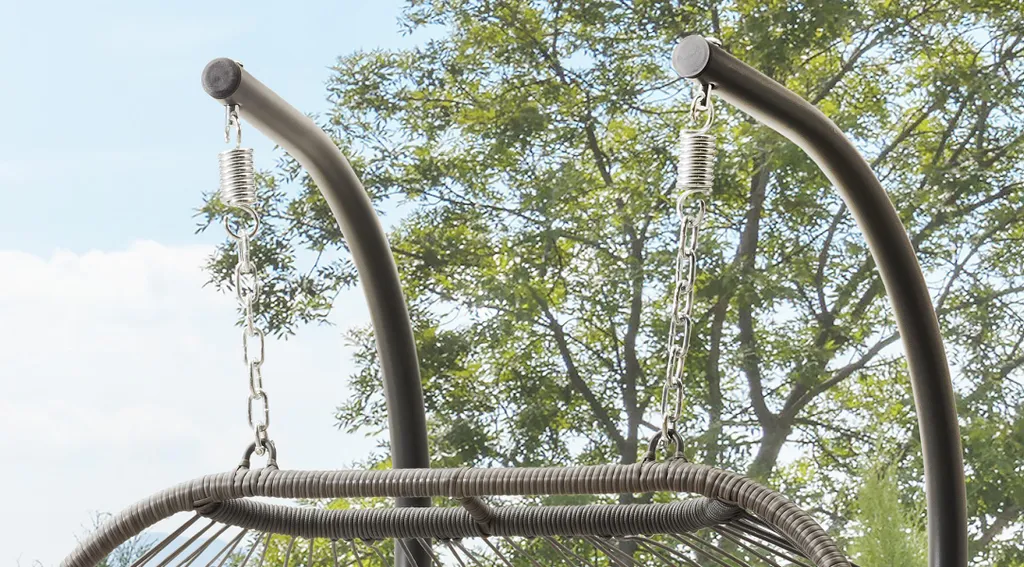 Destiny Coco Double Relax Hängesessel Polyrattan Hängekorb Hängestuhl 2 Destiny Coco Double Relax Hängesessel Polyrattan Hängekorb Hängestuhl - Image 2