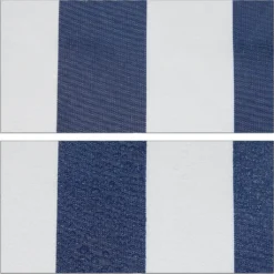 Relaxdays Klemmmarkise Blau Weiß -Stil Beet Verkaufsgeschäft 2a3dc6afbcf578be84d346b77c024dee