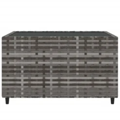 VidaXL 4-tlg. Garten-Lounge-Set Mit Kissen Grau Poly Rattan -Stil Beet Verkaufsgeschäft 2aa2c2d8f807b494643e7fd15caa555a